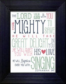 Mighty To Save - Zephaniah 3:17